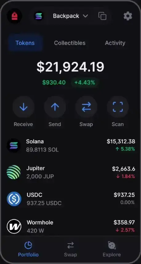 Backpack App